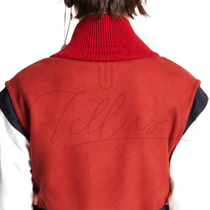 Chaqueta Varsity Corta para Mujer, Diseño de Moda, Nueva Colección 2026, Precio Razonable, Servicio OEM - Product Image 4