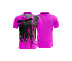 Athletic Fit Sublimation Polo Shirt with Custom Logo Durable Stitching for Men Women Youth Quick-Dry Dry-Fit Active - Product Image 2