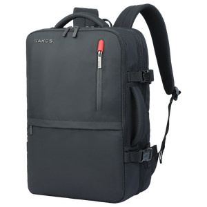 SAKOS PLENA SBV172BKNG00 Stylish Modern Office Waterproof <b>Laptop</b> <b>Backpack</b> USB Port Air Cushion Belt 24L Capacity Large Capacity - Product Image 4