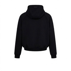 Sweat-shirt à capuche style américain avec boucle métallique, unisexe, pour couples, coupe ample décontractée, en coton-polyester 440g, design automne - Product Image 2