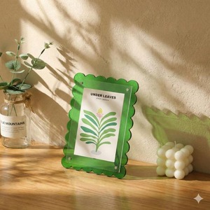 Cadre photo élégant en acrylique miroir, accessoire décoratif pour la maison - Product Image 6