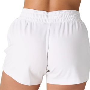 Shorts de sport blancs pour femmes, doux, à séchage rapide, pour l'entraînement, le fitness, les activités sportives, décontractés, avec poches - Product Image 4