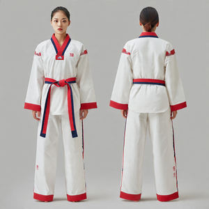 Uniforme de Taekwondo Profesional para Entrenamiento MMA, Uniforme de Entrenador de Taekwondo Ligero al por Mayor, Uniformes de Taekwondo de Alta Calidad - Product Image 6
