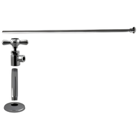 Kit de toilette RKB0014 avec poignée croisée, raccord IPS 1/2'' * 3/8'' * 20'' à tête plate.