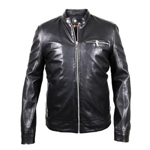 Blouson en cuir PU rétro pour homme, nouvelle collection printemps, style motard avec poches, vente en gros - Product Image 6