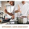Hachoir à viande en acier inoxydable de 11 pouces, outil pour hacher le bœuf, gadget de cuisine robuste en métal - Product Image 4