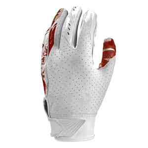 Nouveaux gants de football américain personnalisés pour usage extérieur, en cuir synthétique imprimé, pour adultes. - Product Image 5