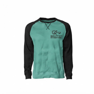 Sudaderas y Hoodies Básicos para Hombre, Estilo Deportivo, Cuello Redondo Clásico, Sudadera Raglán Informal - Product Image 1