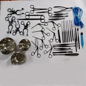 Venta al por mayor de fábrica: Juego de instrumentos quirúrgicos de timpanoplastia de acero inoxidable F.J. INTERNATIONAL, 43 piezas, herramientas manuales microquirúrgicas para oído. - Product Image 1