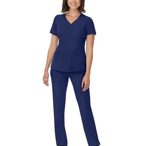Tenues Médicales en Tissu Tricoté – Ensembles Infirmiers à Manches Courtes – Vente en Gros de Blouses Médicales - Product Image 6