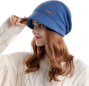 หมวกบีนนี่ไหมพรมถักลายพิมพ์โลโก้ตามสั่ง ขายส่ง สำหรับฤดูหนาว แบบ unisex  วัสดุอะคริลิก 100%  ขอบยางยืด  น่ารัก  ขนาด 48-50 ซม. - Product Image 3