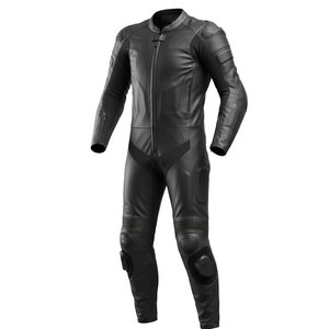 Combinaison de moto en cuir légère pour homme, tendance, avec un design durable, un look élégant et une coupe confortable pour les motards - Product Image 1
