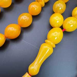 Tasbih en résine de qualité supérieure, 33 perles, chapelet de prière musulman, Misbah, Subha, Zikr, Dhikr, perles de méditation, idéal pour un cadeau spirituel - Product Image 3
