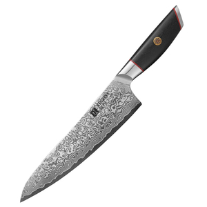 Cuchillo de Chef de Acero de Damasco de 67 Capas, Cuchillo de Cocina de Alta Dureza, Cuchillo Profesional para Cortar y Rebanar Carne, Pescado y Verduras - Product Image 5