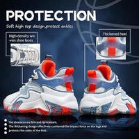 Chaussures de basket-ball professionnelles personnalisées de haute qualité pour hommes, respirantes, légères, à lacets, pour l'été/l'hiver, pour les sports de plein air