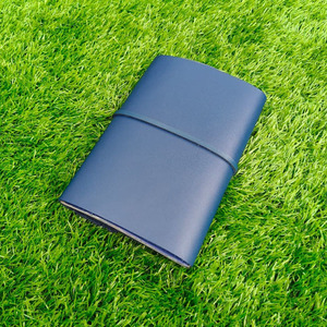 Funda de Cuero Azul Premium A6 para Diario, Protector de Agenda de Viaje, Recargable, Funda para Planificador, Cuaderno Ejecutivo de Oficina, Papelería - Product Image 4