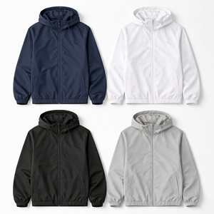 เสื้อกันลมโพลีเอสเตอร์ระบายอากาศได้ดีสำหรับทีม แบบขายส่งและสั่งทำพิเศษ - บริการ OEM และ ODM จากผู้ผลิตโดยตรง - Product Image 5