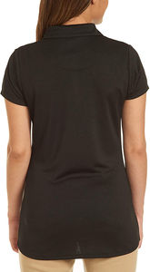 Camiseta de golf para mujer 2026, cuello en V, lisa, de verano, informal, de media manga, ligera y transpirable, tipo polo. - Product Image 3