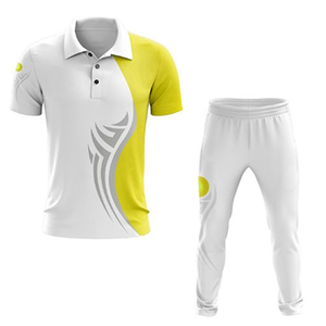 OEM/ODM Breathable Plus Size UV Protection Quick Dry Summer Cricket Shirt and Trouser Team Uniform with Elastic Waist - Product Image 4