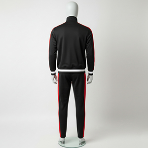 Conjunto Deportivo Informal de Invierno para Hombre y Mujer, Fabricado en Pakistán, con Capucha, de Color Sólido, de 2 Piezas, para Entrenamiento, 2024 - Product Image 4