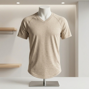 Camiseta Deportiva Moderna con Cuello en V ProudTrend, Ligera, Suave al Tacto, para Uso Diario, Ropa Deportiva a la Moda - Product Image 6