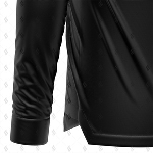 Nouvel Arrivage – Chemise Polaire Décontractée à Demi-Zip, Coupe Classique, Imprimée sur Mesure, Respirante, en Tissu Tricoté Polyester Teint Uni pour l'Hiver - Product Image 6
