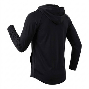 OEM Custom Logo Lightweight <b>Men</b> Hoodie Fashion <b>Men</b>’s Sweatshirt Long Sleeve Casual Gym Workout Hoodie Breathable Sports <b>Pullover</b> - Product Image 3
