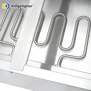 เครื่องอุ่นอาหารแบบ Bain Marie สำหรับงานจัดเลี้ยง ทำจากสแตนเลส พร้อมฝาปิดเก็บความร้อน สำหรับซุปและอาหารอื่นๆ - Product Image 5