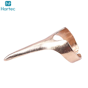 Anillos Separadores de Cabello de Acero Inoxidable Color Oro Rosa, Diseño Puntiagudo, Herramienta de Seccionamiento para Salón, Multipack de Herramientas para Separar el Cabello - Product Image 3