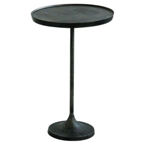 Best Selling <b>Black</b> Metal <b>Side</b> <b>Table</b> Modern <b>Round</b> Accent <b>Table</b> Industrial Style End <b>Table</b> Living Room Home Decor Furniture - Product Image 1