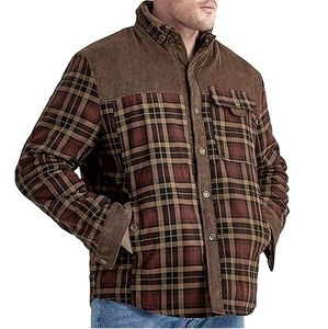 Chaqueta de Franela para Hombre, Diseño de Camuflaje con Parches, para Caza, con Bolsillo en el Pecho, Impermeable, Transpirable, con Forro de Piel Sintética, para Invierno - Product Image 6