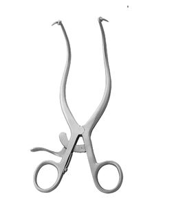 Rétracteur Gelpi 14 cm avec embouts à bille, verrouillage par poignée, auto-retenue, rétracteur chirurgical en acier inoxydable allemand, réutilisable - Product Image 1