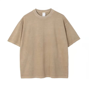T-shirt ample vintage à manches courtes pour hommes grandes tailles, 100 % coton, 250 g, style streetwear, personnalisé, nouvelle collection 2023 - Product Image 6