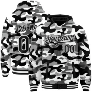 High Quality Sportswear Embroidery Patch Hoodies Custom Team Name Polyester Hoodie Breathable Fabric Purple & White Sleeve - Product Image 1