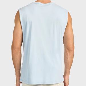 Camiseta Deportiva para Hombre, 100% Algodón, Estilo Urbano, Verano, Culturismo, Sin Mangas, Diseño Deportivo, Camiseta sin Mangas para Hombre - Product Image 5