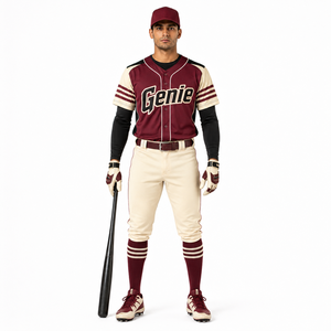 Uniforme de baseball conçu pour les joueurs actifs avec des matériaux flexibles et une construction fiable, pour les matchs 2026, nouvelle performance accrue - Product Image 1