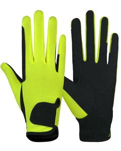 Gants de cyclisme professionnels pour hommes et femmes, résistants à l'usure, antidérapants, en cuir, avec fermeture à cordon, gants d'équitation - Product Image 2