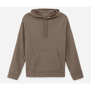 เสื้อฮู้ดดี้ผู้ชายปักลายตามสั่ง ผ้าฝ้ายเฟรนช์เทอร์รี่ 100% ทรงบ็อกซี่ มีกระเป๋าหน้า ทรงปกติ สวมใส่สบาย สีพื้น กันลมสำหรับฤดูหนาว - Product Image 5
