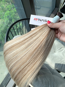 Precio al por mayor Extensiones de cabello a granel Cabello humano Doble ahogamiento 100 gramos Colores oscuros 10 pulgadas - Product Image 3