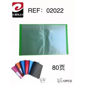 Premium Quality 80-Page PVC <b>File</b> <b>Folder</b> Versatile Use Durable Organizational Tool - Product Image 1