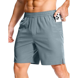 Shorts de sport réversibles pour homme, design 2 en 1, motif camouflage, séchage rapide, légers, pour course à pied, entraînement, fitness, sport - Product Image 1