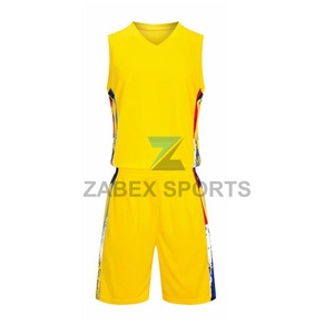 Uniforme de Baloncesto Personalizado, Duradero, Transpirable, Antibacterial, de Talla Grande, para Partidos - Product Image 1