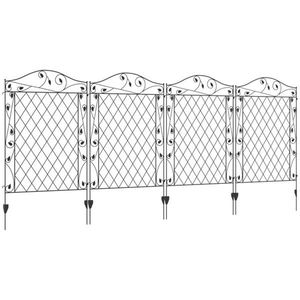 Recinzione per la privacy in WPC vinilico elegante con cancello zincato a caldo anti-roditori - Product Image 1