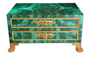 Obra Maestra de Malaquita, Gema de Lujo Adornada con el Encanto de la Naturaleza, la Selección Definitiva de Esplendor Verde Encantado - Product Image 3