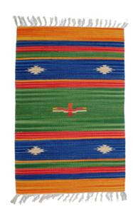 Alfombra/Corredor de Piso Moderno de Felpa Hecha a Mano de Algodón, Lavable a Máquina y Reversible, Grosor Personalizable para Viajes y Uso Doméstico - Product Image 4