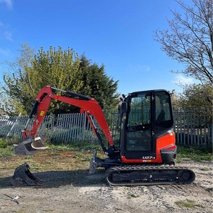 รถขุดขนาดเล็ก Kubota U27-4 แบบ Zero Tail Swing สภาพใหม่ พร้อมรางขับเคลื่อนที่สะอาด น้ำหนักใช้งานจริง พร้อมปั๊มไฮดรอลิก Liyuan เกียร์บ็อกซ์ และมอเตอร์ - Product Image 3