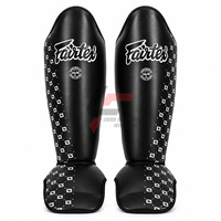 Protection de tibia en cuir de qualité supérieure pour MMA, Muay Thai, Boxe FairTax – Fabrication en gros directe usine