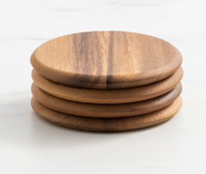 High Quality Wholesale Custom Set 4 Size Thickness Circular Natural Coaster Made in Vietnam Mats & <b>Pads</b> - Product Image 1