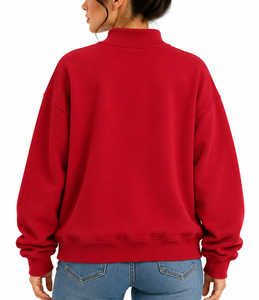 Pull universitaire personnalisé et confortable pour femme, style preppy, en chenille, avec broderie de lettres, vêtements de campus universitaire grec - Product Image 6