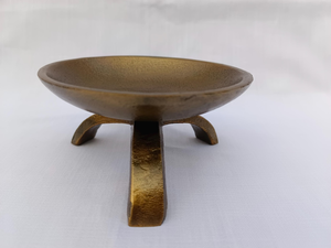 Ensemble de bougeoirs en laiton moulé, style antique, pour décoration de table, supports de bougies décoratifs en métal vintage - Product Image 5